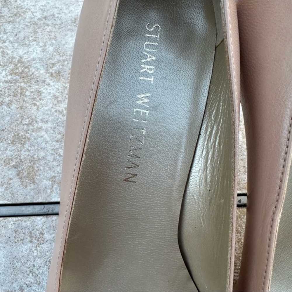 Stuart Weitzman Womens Pumps Heels Leather - image 3