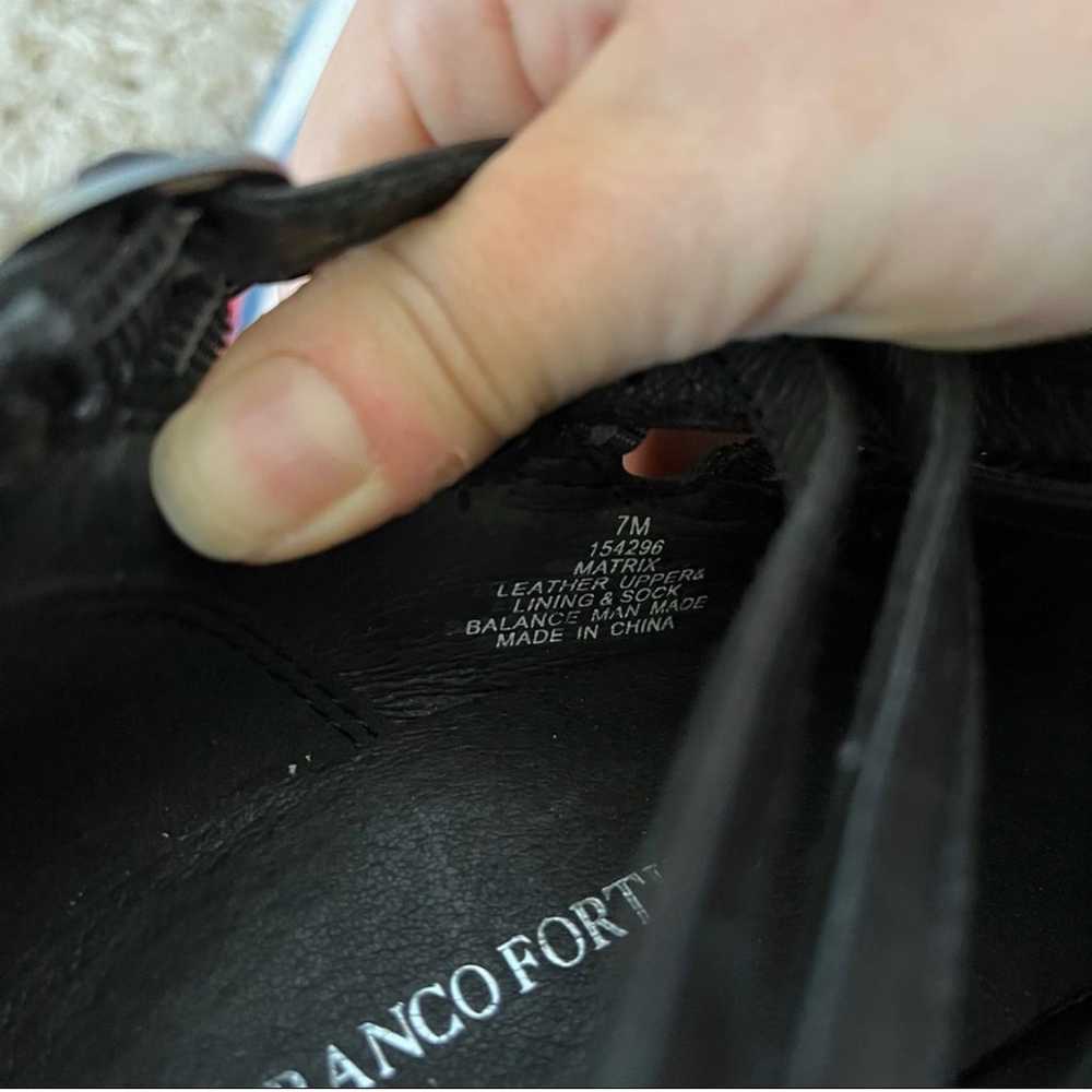 Franco Fortini Matrix Black Genuine Leather Strap… - image 8