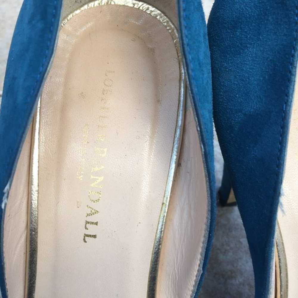 Loeffler Randall blue teal pumps shoes h - image 2