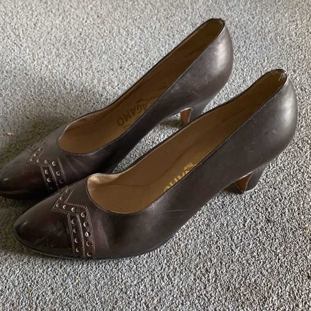 Ferragamo vintage pumps - image 1