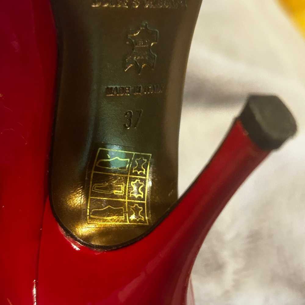 Dolce and Gabbana Red Heels size 37 - image 11