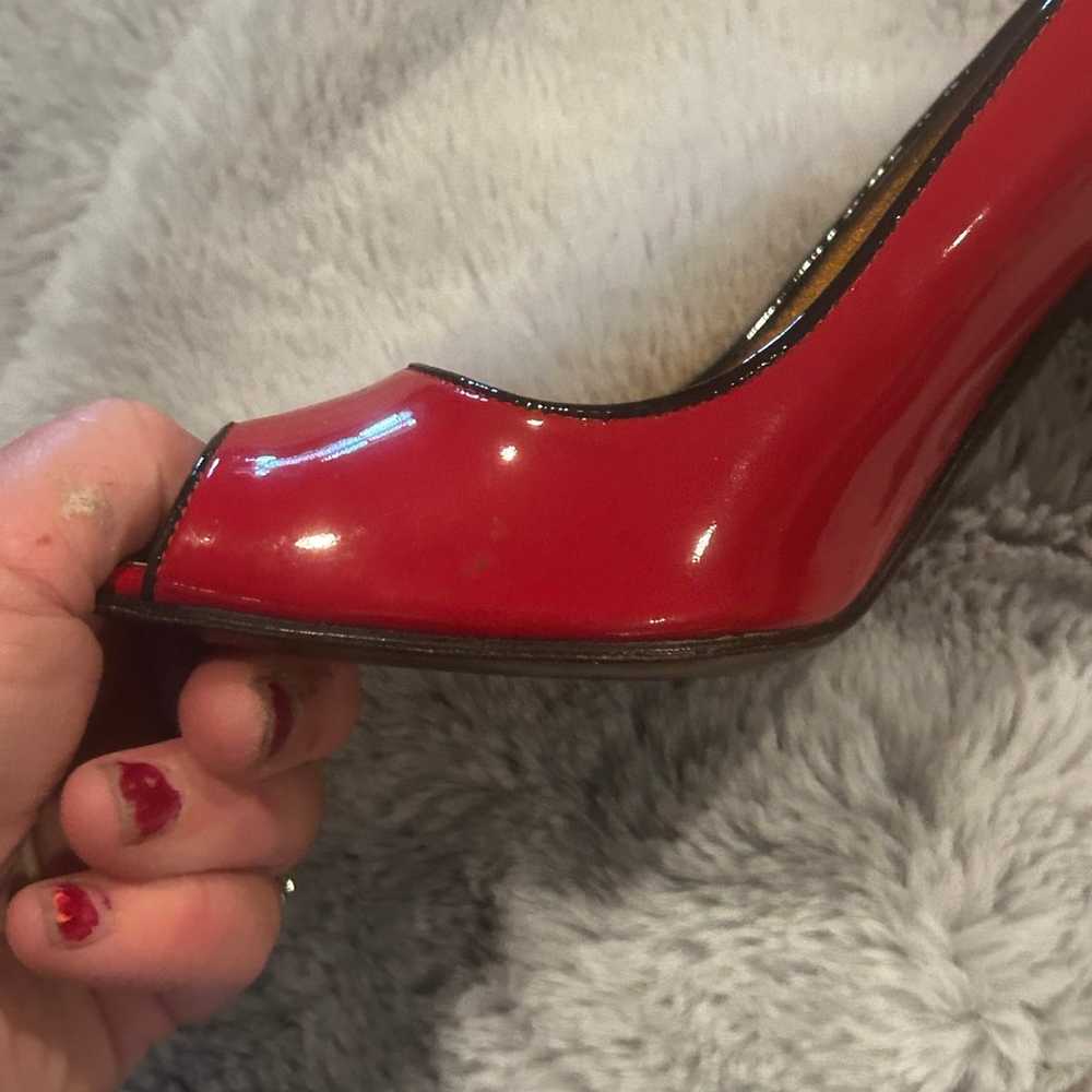 Dolce and Gabbana Red Heels size 37 - image 5