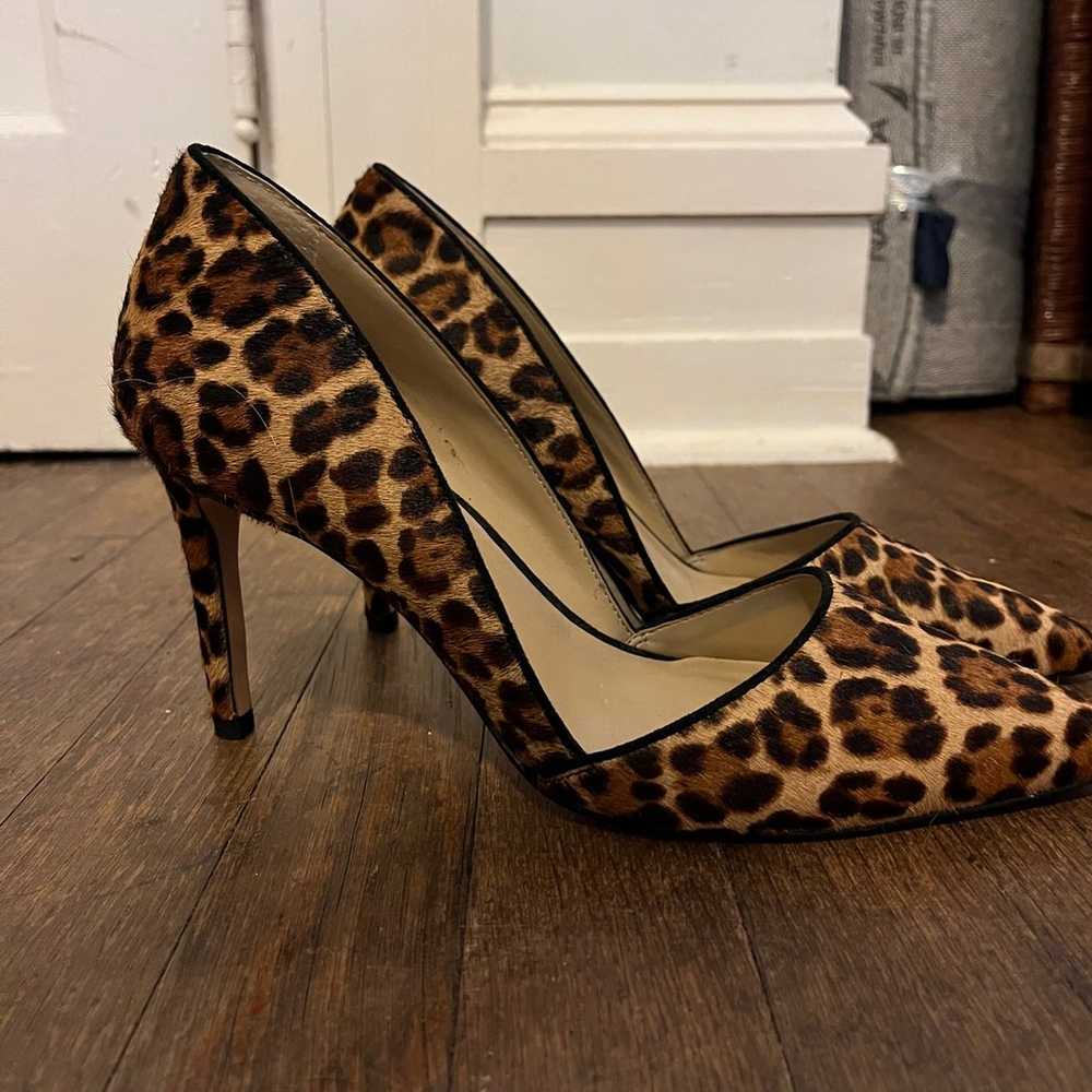 Ann taylor cheetah stilettos - image 1