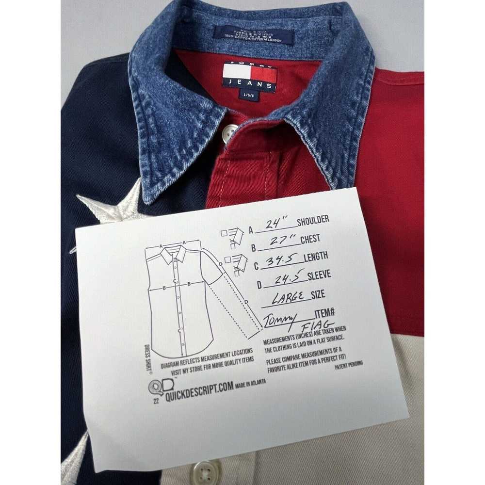 Tommy Hilfiger Vintage 90's Tommy Jeans Hilfiger … - image 7