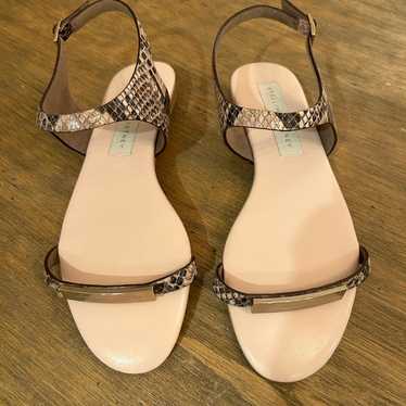 Stella McCartney Snake Leather Sandals Ankle Tag … - image 1