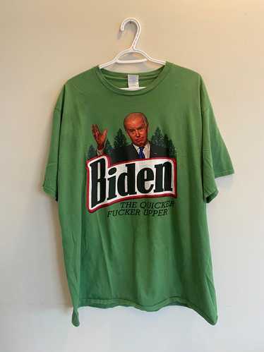 Humor × Vintage Joe Biden Spoof Humor Shirt