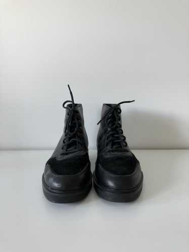 Alexander Wang Alexander Wang Black Suede and Leat