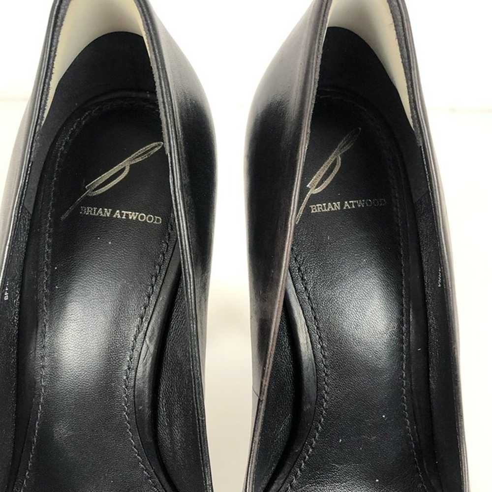 Brian Atwood Women's Size 7 Finvarra Black Leathe… - image 10