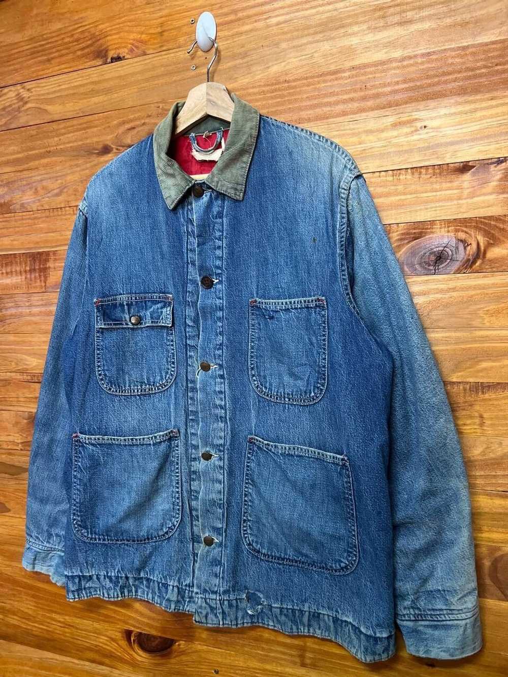 Denim Jacket × Original Montgomery × Vintage VINT… - image 3