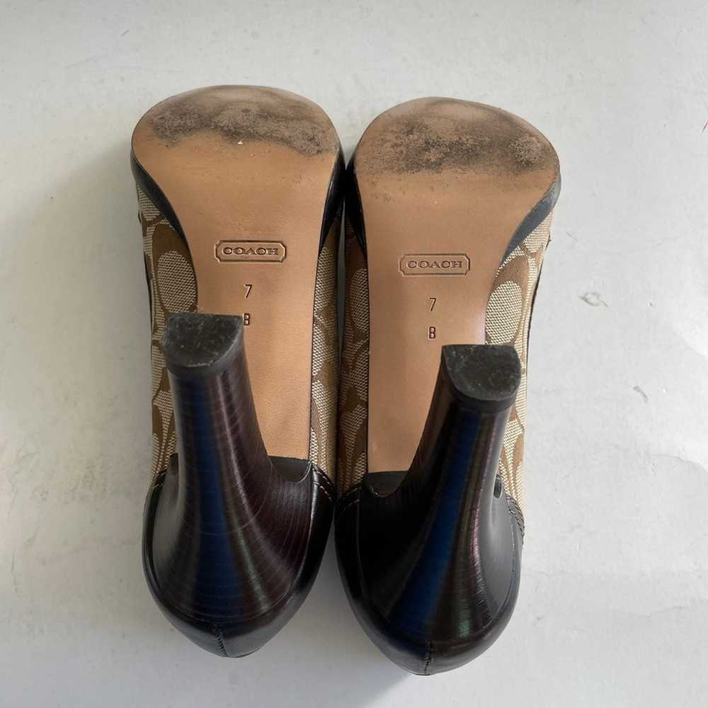 Coach Pumps Sz 7 B - image 5