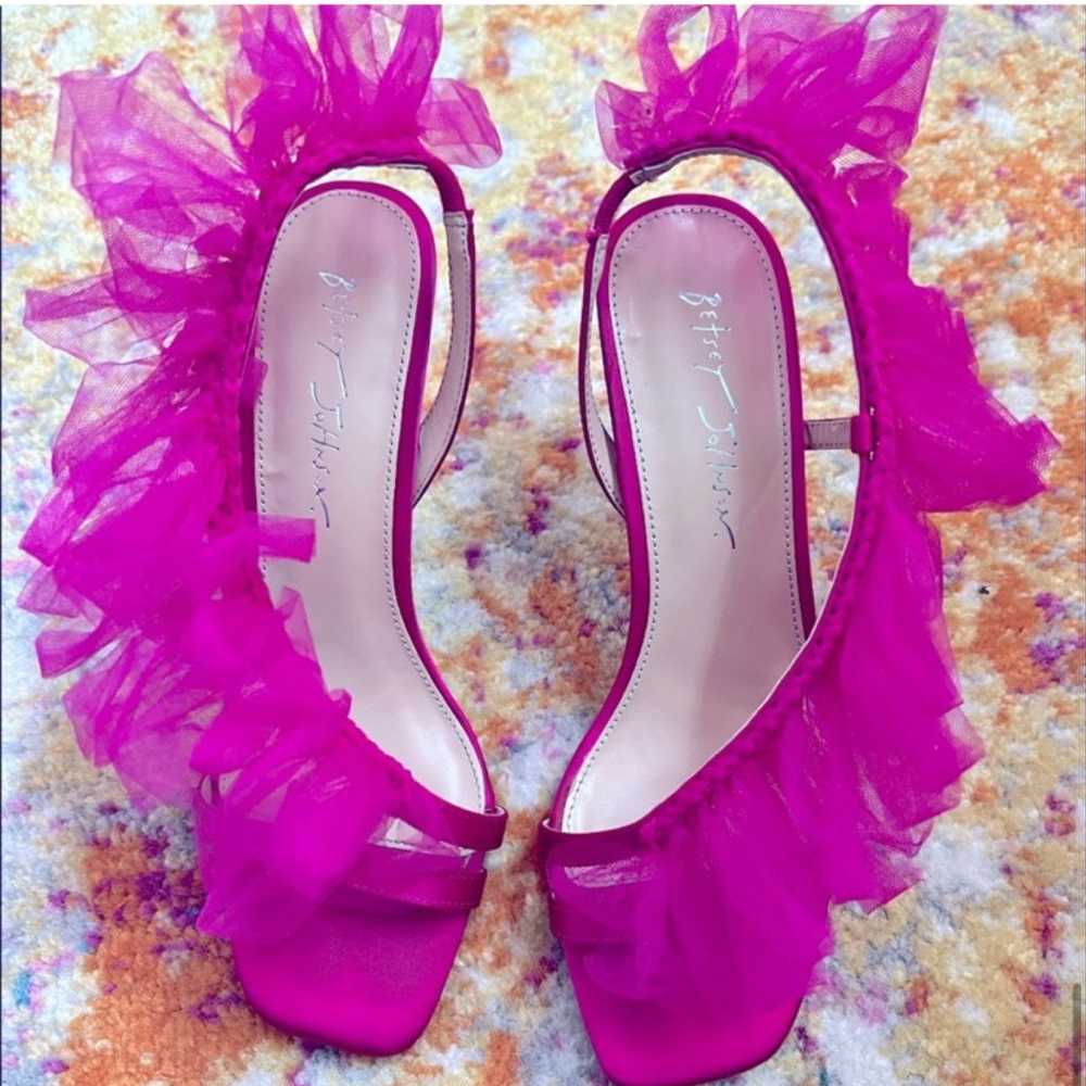 Betsey Johnson SB-ELI FUCHSIA heel - image 11