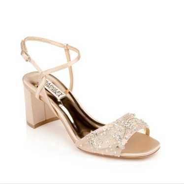 Badgley Mischka Blaine Womens Embellished Sandals… - image 1