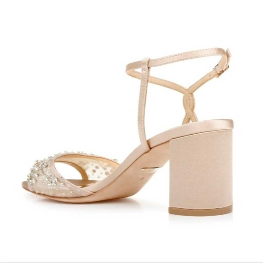 Badgley Mischka Blaine Womens Embellished Sandals… - image 3