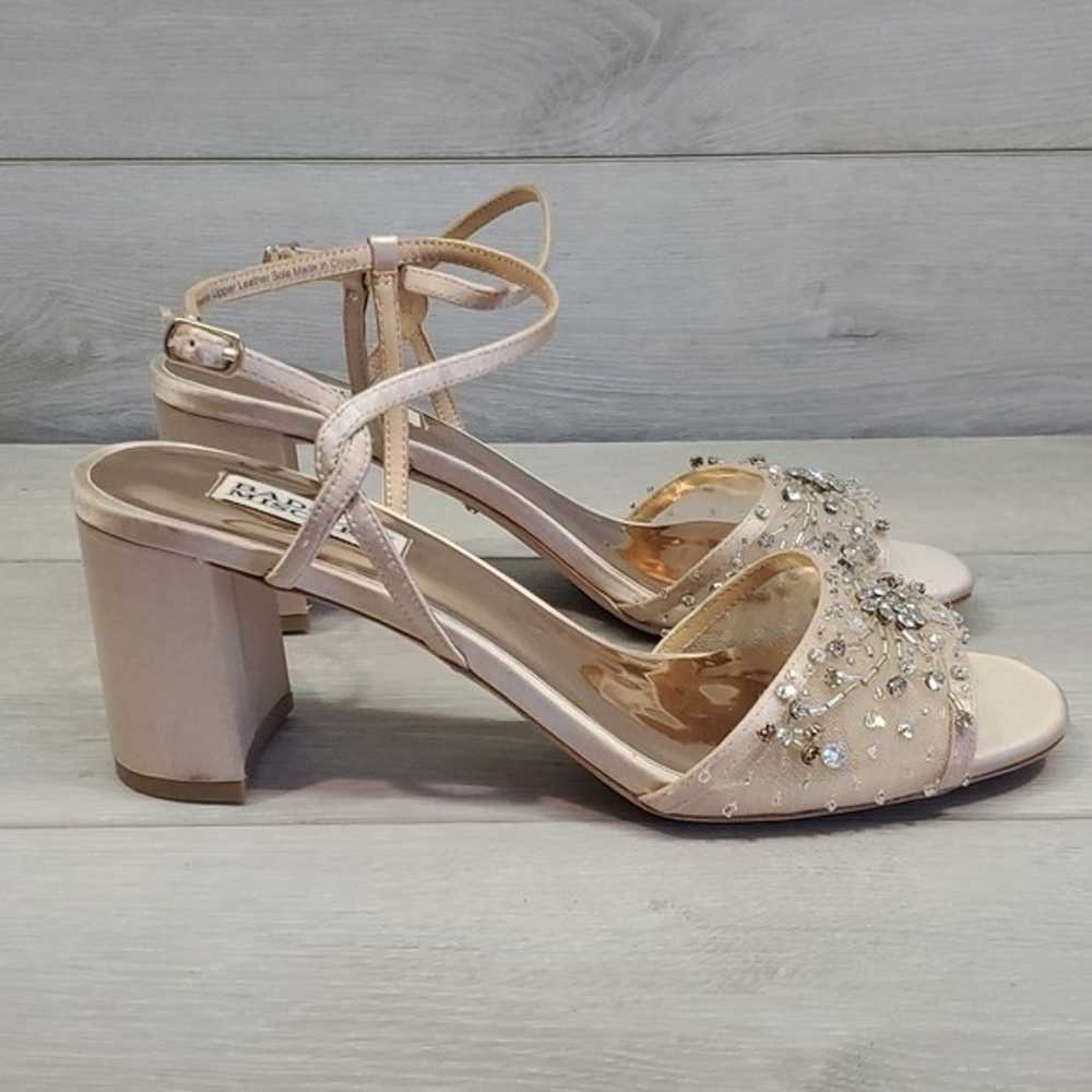 Badgley Mischka Blaine Womens Embellished Sandals… - image 4