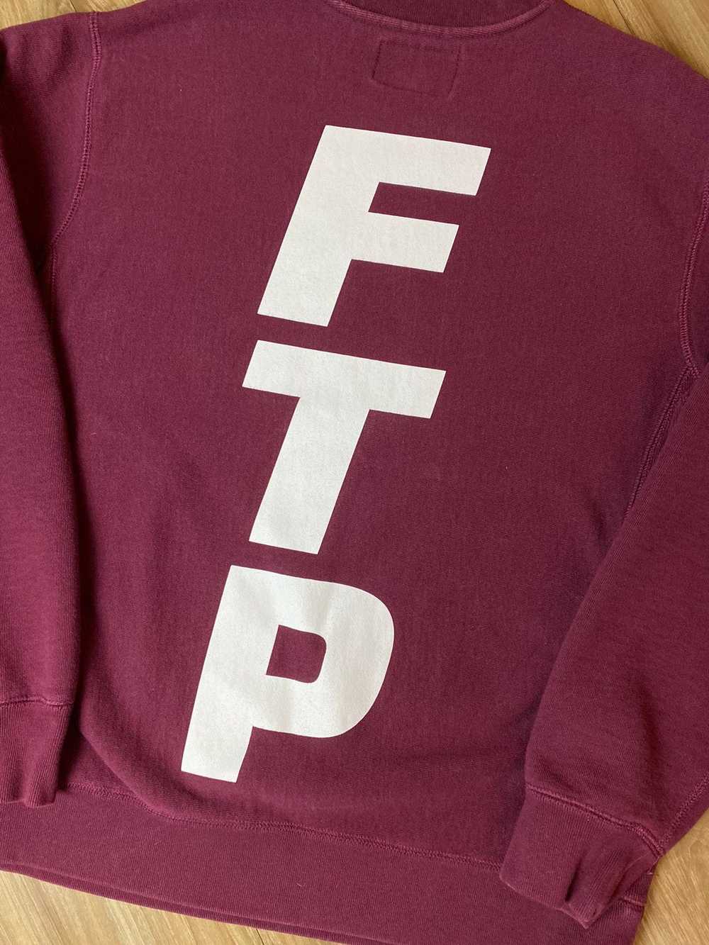 Fuck The Population FTP Vertical Logo Crewneck - image 2