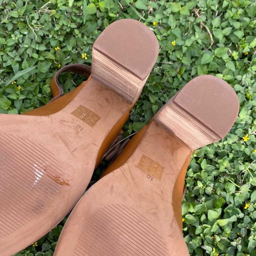 Madewell Leather Heels | Women’s | Brown - image 6