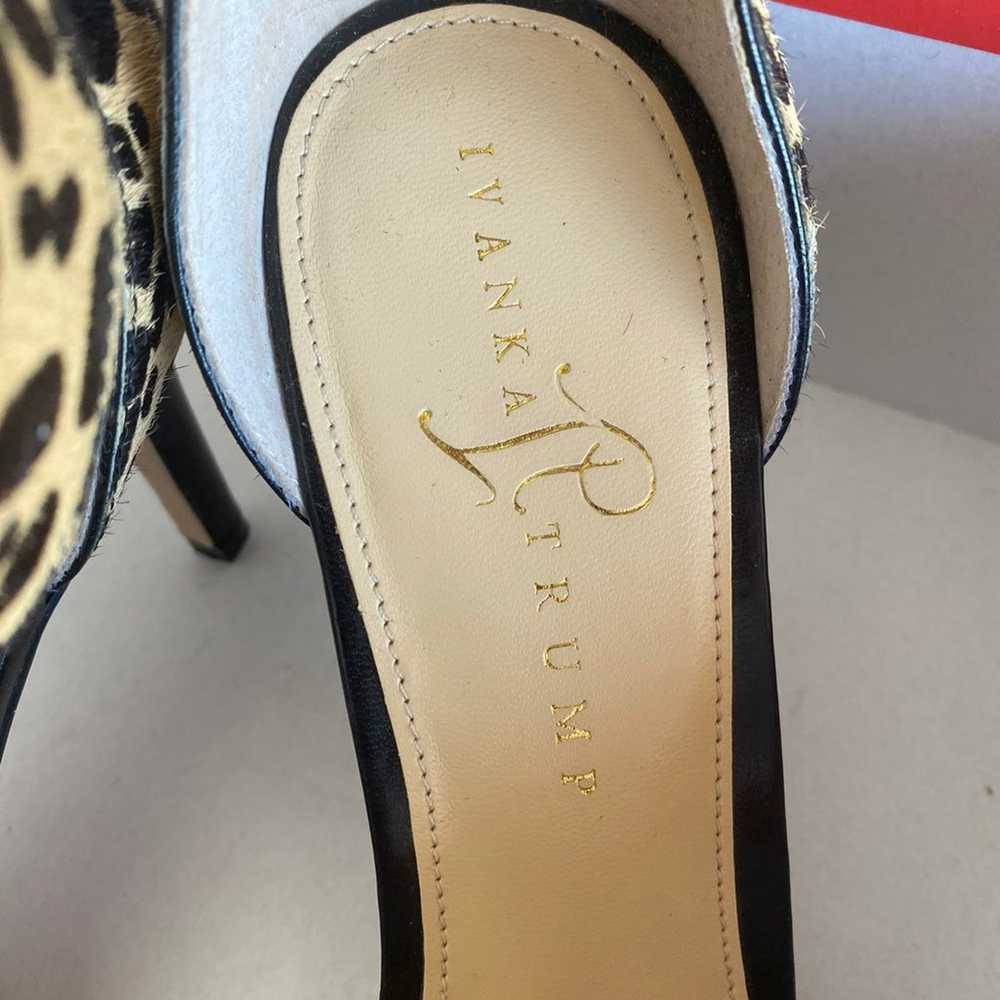 Ivanka Trump leopard shoes size 10M - image 10