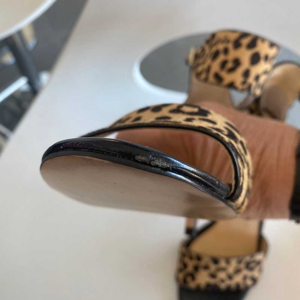 Ivanka Trump leopard shoes size 10M - image 5