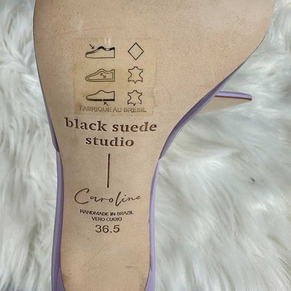Black Suede Studios Bella Heel in Lavender - image 12