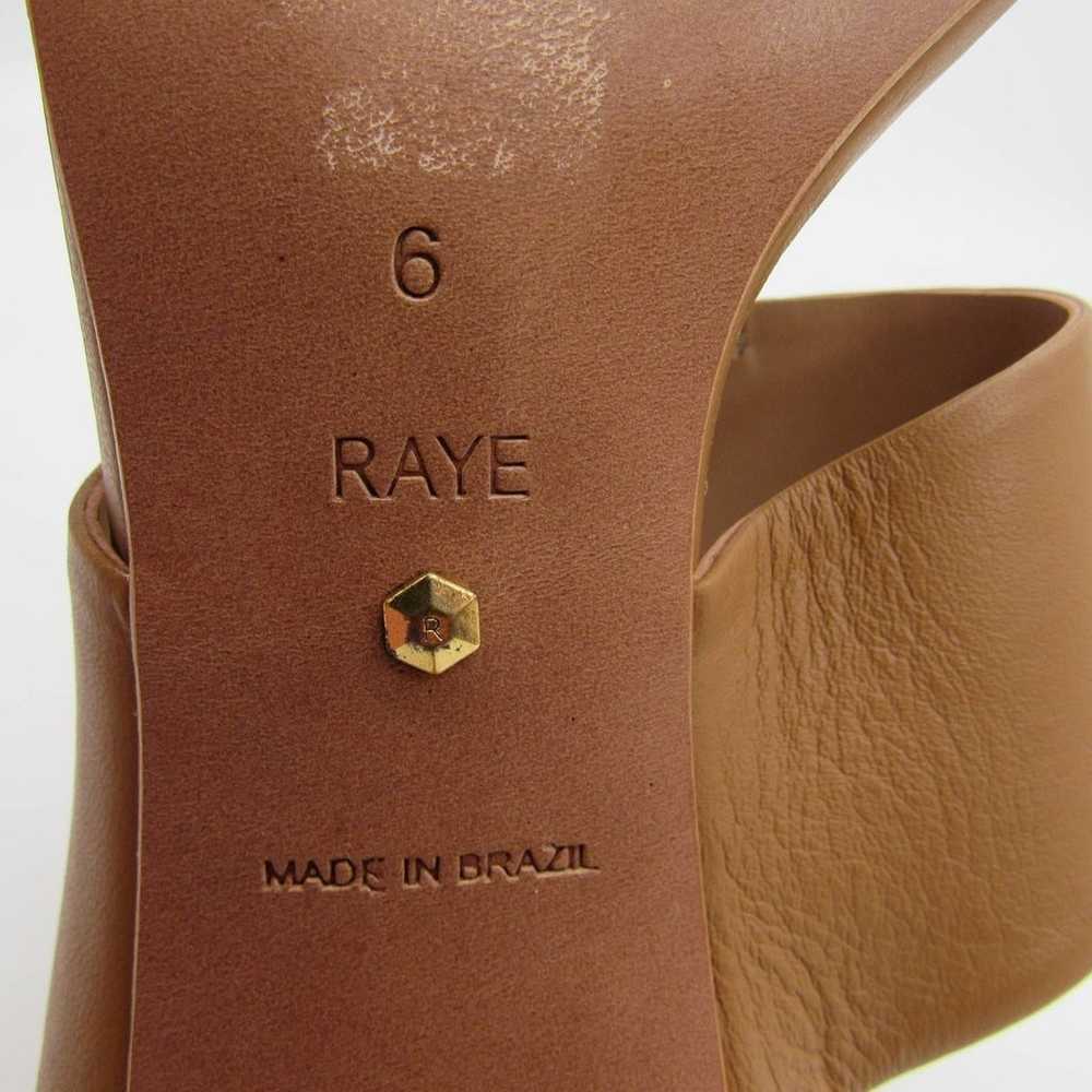 RAYE Uly Leather Slip On Heels in Tan SZ 6 - image 8