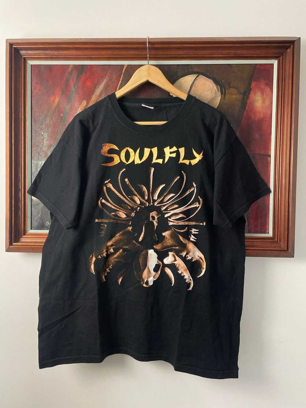 Band Tees × Rock T Shirt × Vintage Soulfly Vintag… - image 1