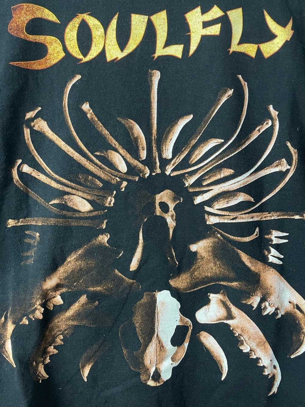 Band Tees × Rock T Shirt × Vintage Soulfly Vintag… - image 3