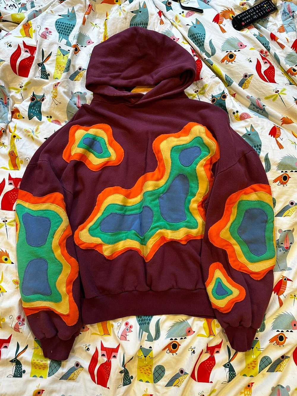 Streetwear Konkrite Market Heat Map Hoodie - image 1