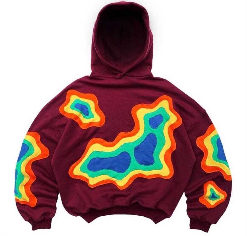 Streetwear Konkrite Market Heat Map Hoodie - image 3