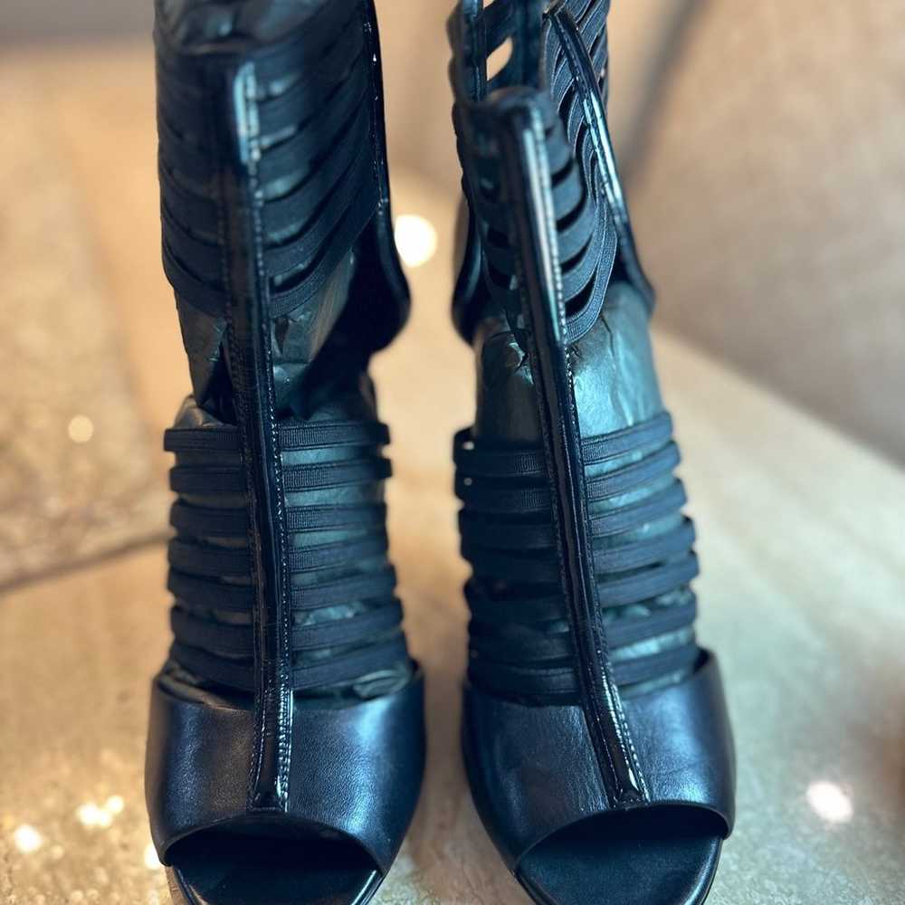 Brian Atwood black gladiator heels - image 2