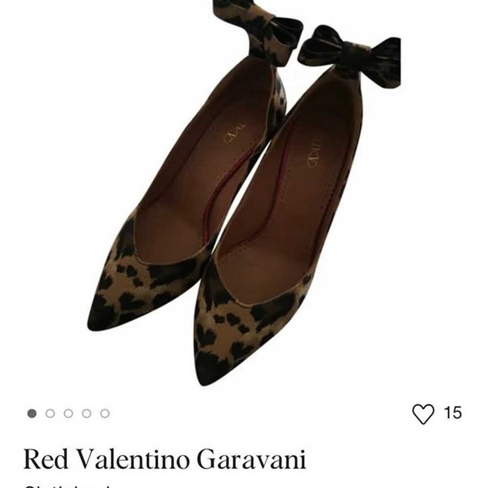 red Valentino patent leather pumps - image 1