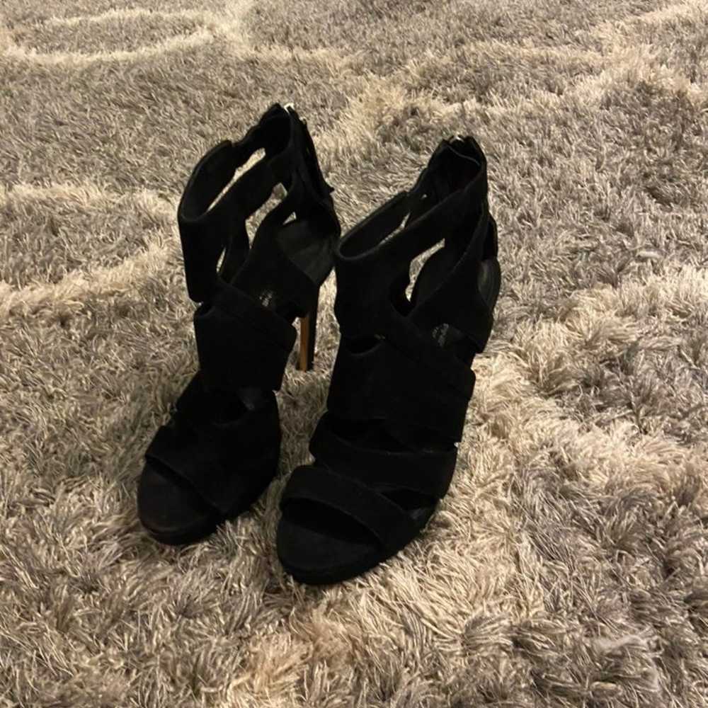 Black Tania Spinelli Heels - image 1