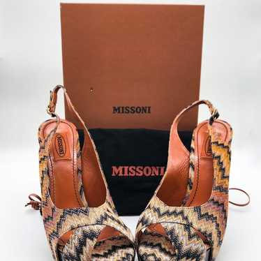 Missoni Platform Slingback