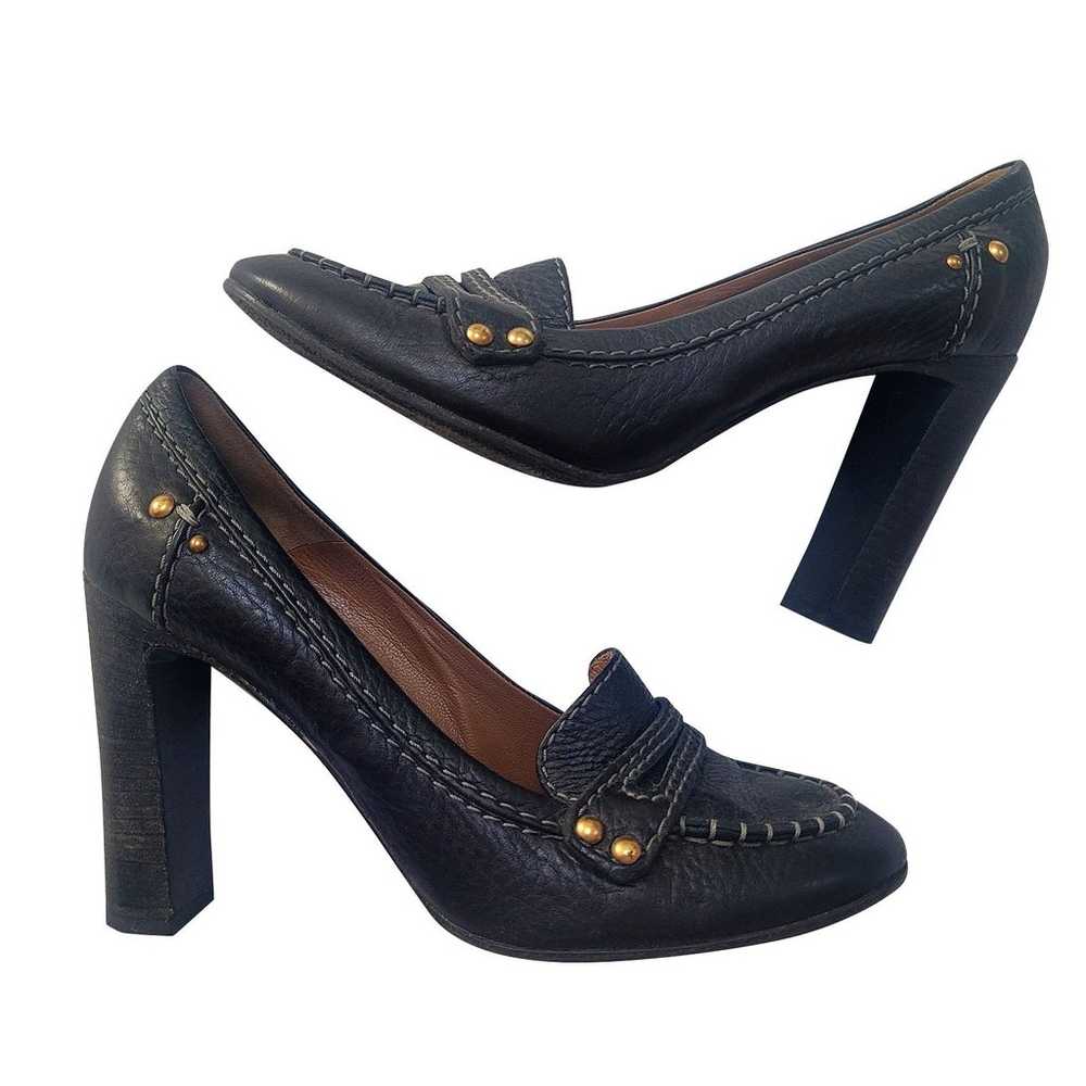 Chloé black leather shoes size 40 (US 10) - image 1