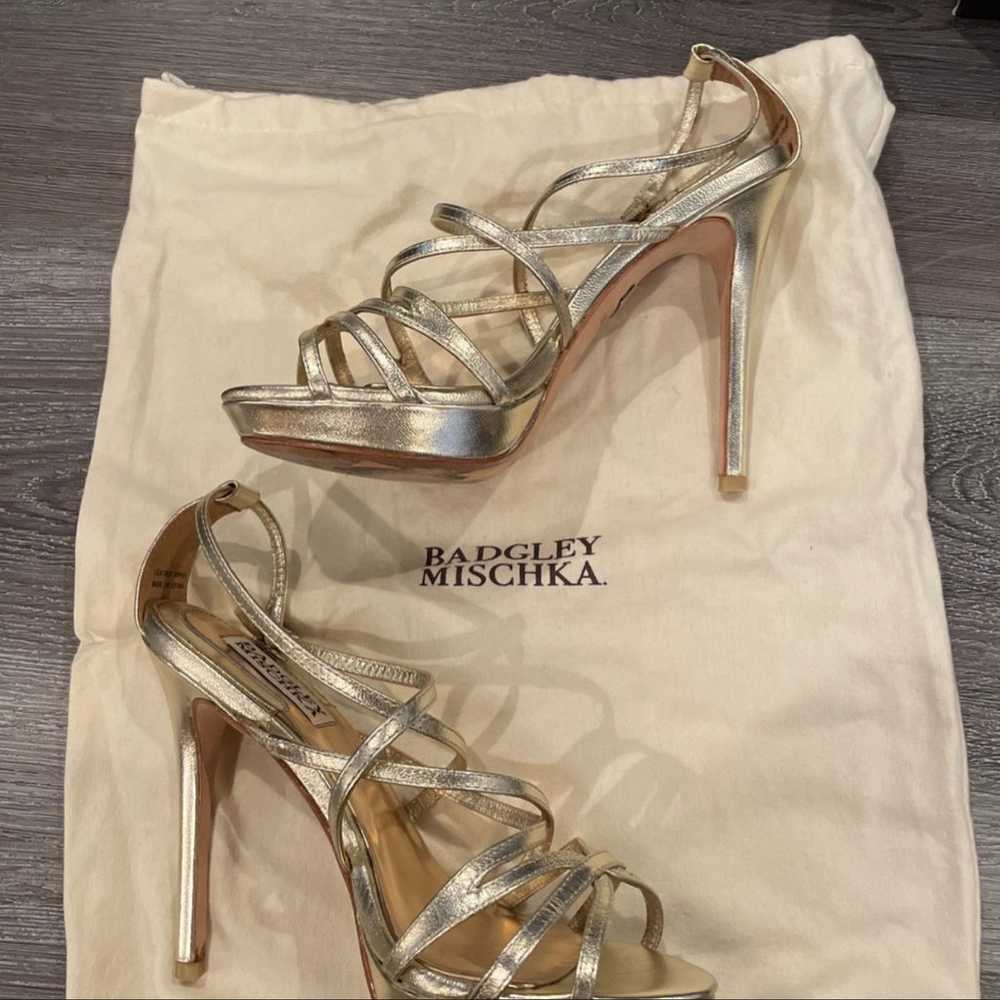 badgley mischka high heel shoes - image 2