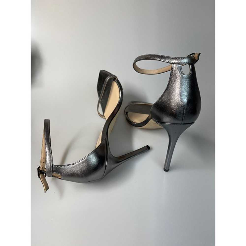 Stuart Weitzman Metallic Stilletto Sandal Size 10 - image 3