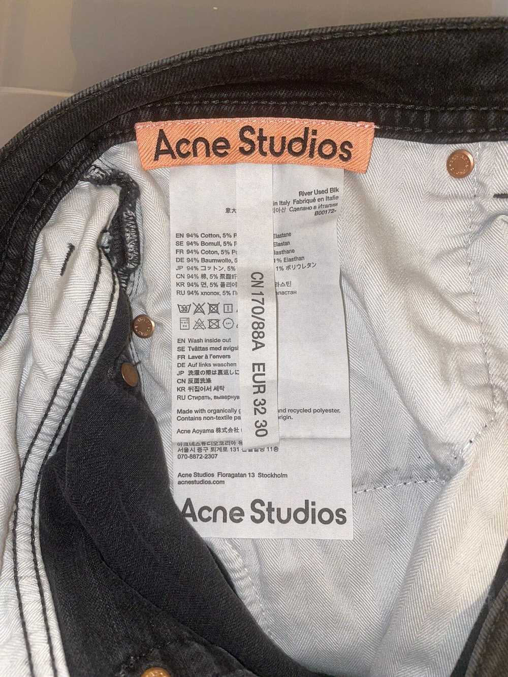 Acne Studios Slim Fit Jeans - River - image 4