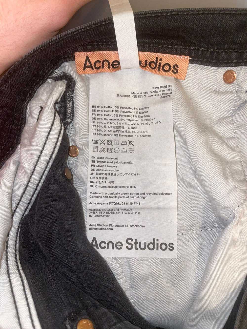 Acne Studios Slim Fit Jeans - River - image 5