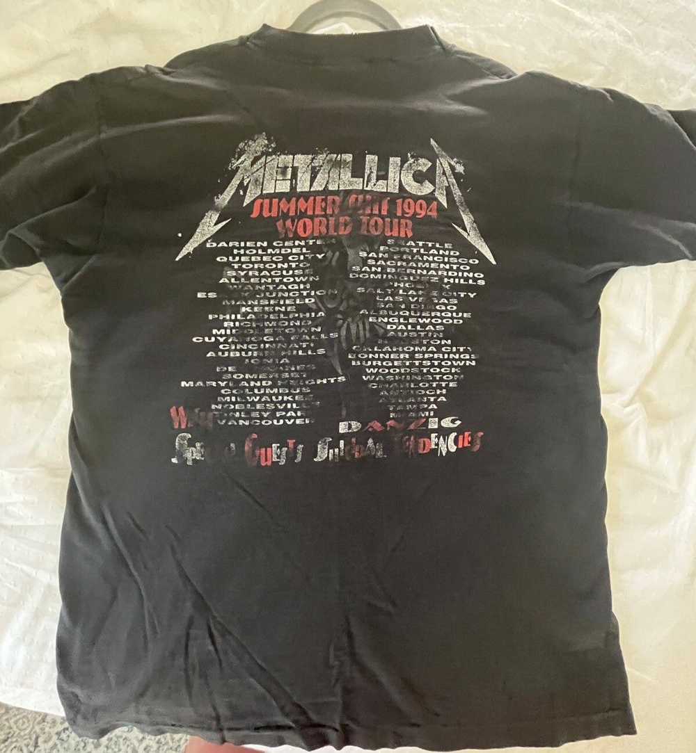 Metallica Metallica Danzig SxTx ‘94 Vintage Conce… - image 2