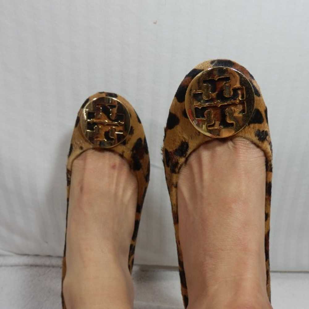 Tory Burch Wedge Haircalf  7.5 M - image 2