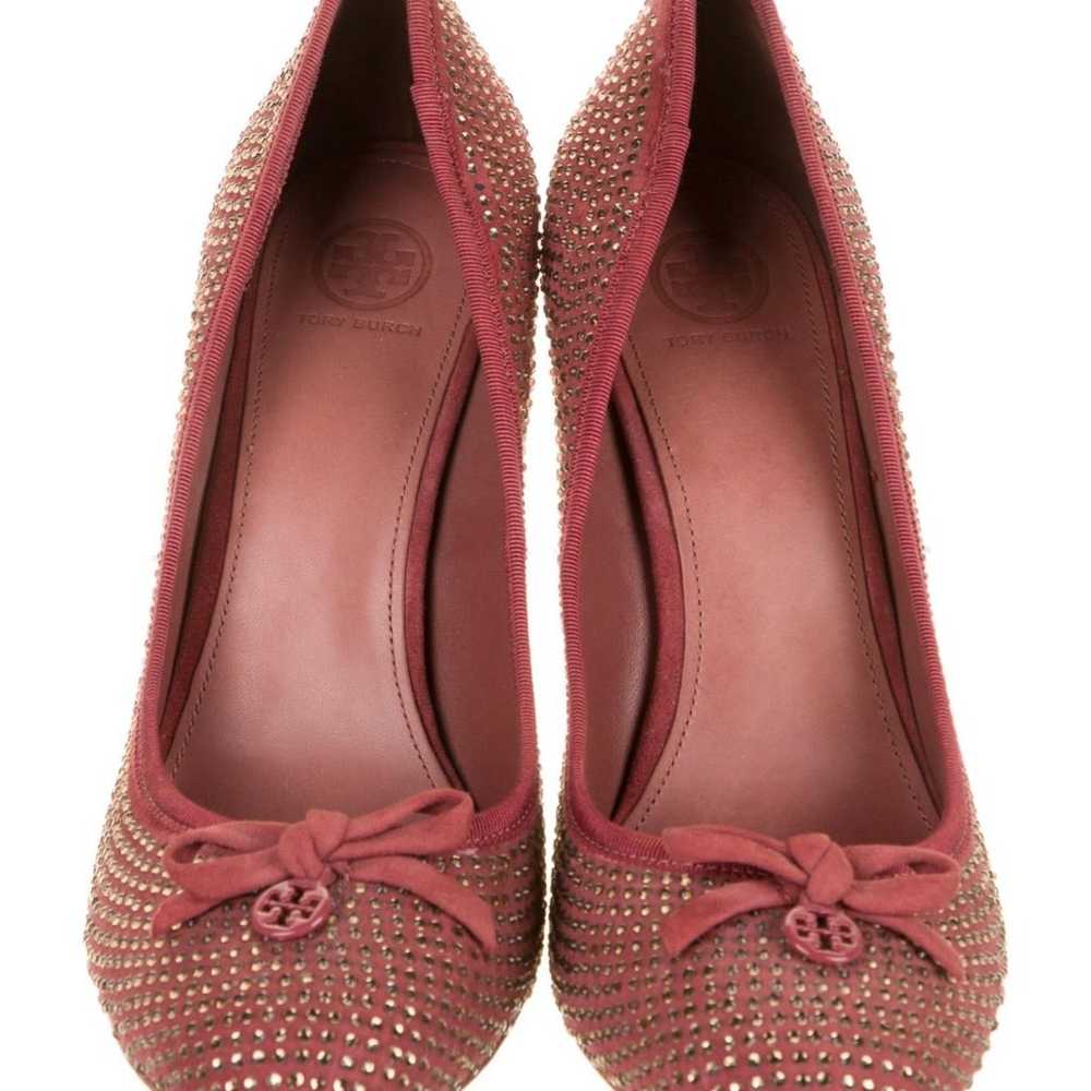 Tory Burch Lux Suede Pumps 11 - image 2