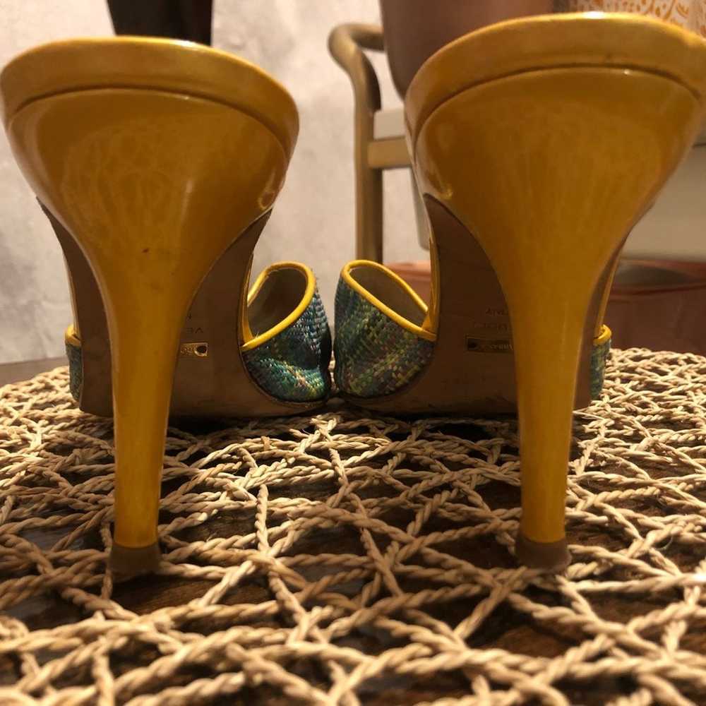 RARE! Y2k Dolce and Gabbana heel/slides - image 3