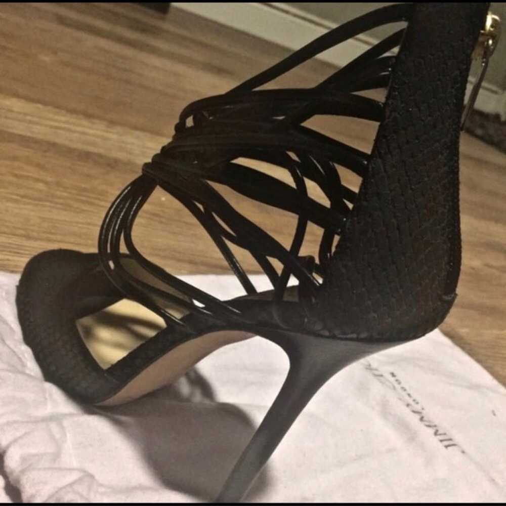 Authentic Black Jimmy Choo Heels - image 2