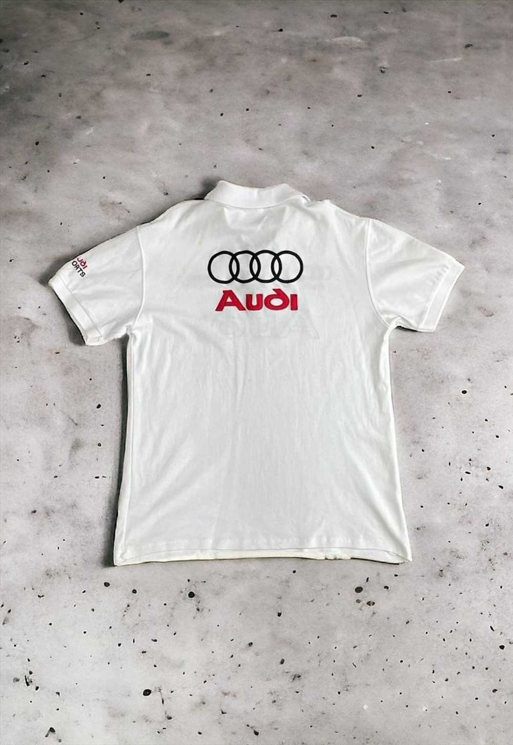 Vintage Audi Sport Moto Racing Polo Shirt - image 3