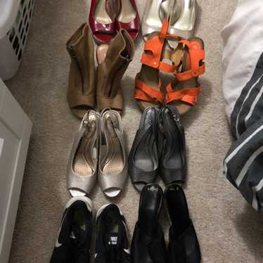 Huge Lot Of Shoes And Sneakers 6.5-7.5 - image 1