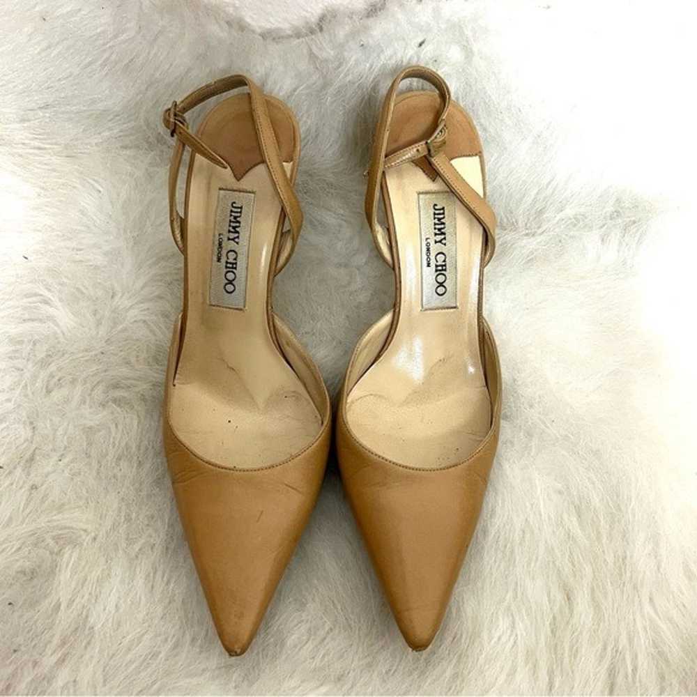 Jimmy Choo Slingback Pointed Toe Pump Heels - image 2