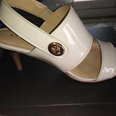 Coach low heels Marla patent