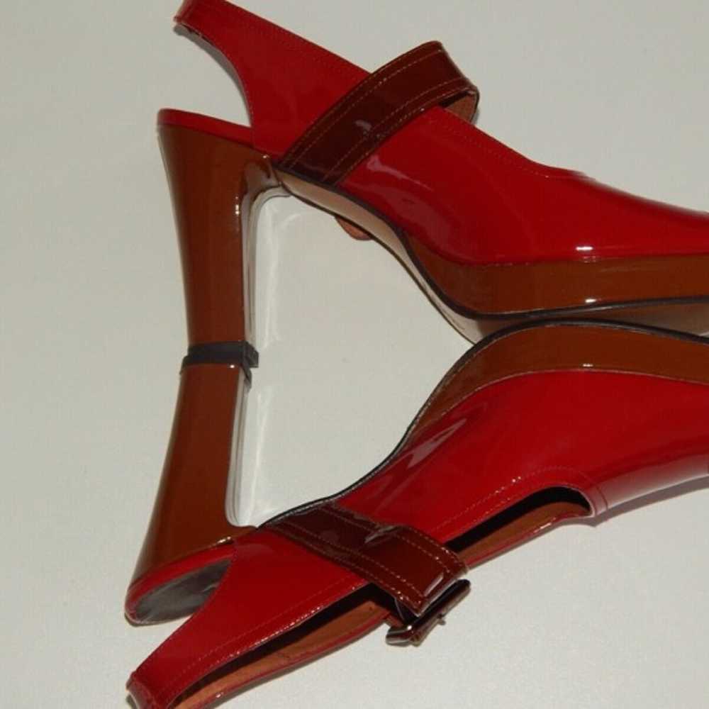 REMIX vintage red patent Mary Jane heels - image 4