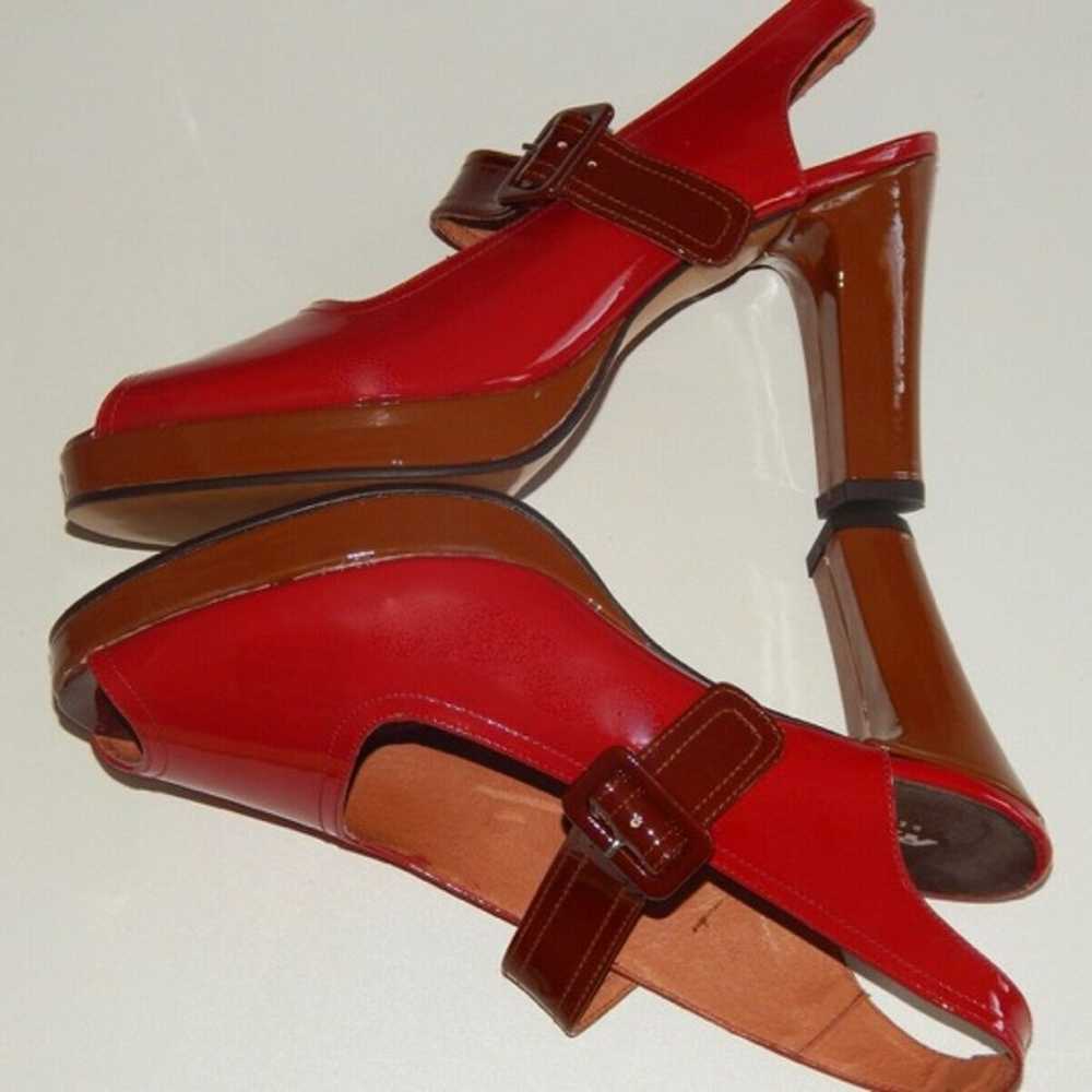 REMIX vintage red patent Mary Jane heels - image 5