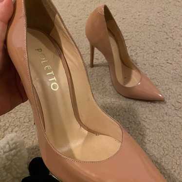 POLETTO beige stiletto heels 35 - image 1