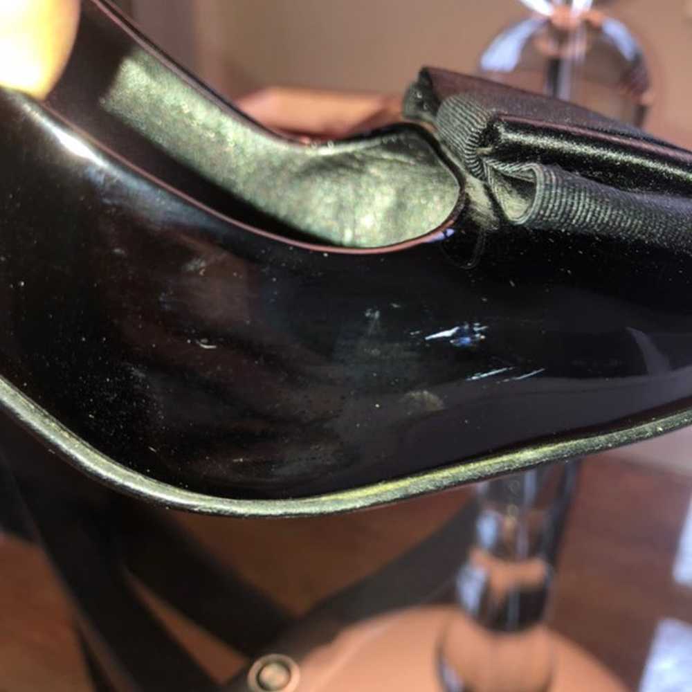 Prada Patent PeepToe Heels 39.5 - image 2